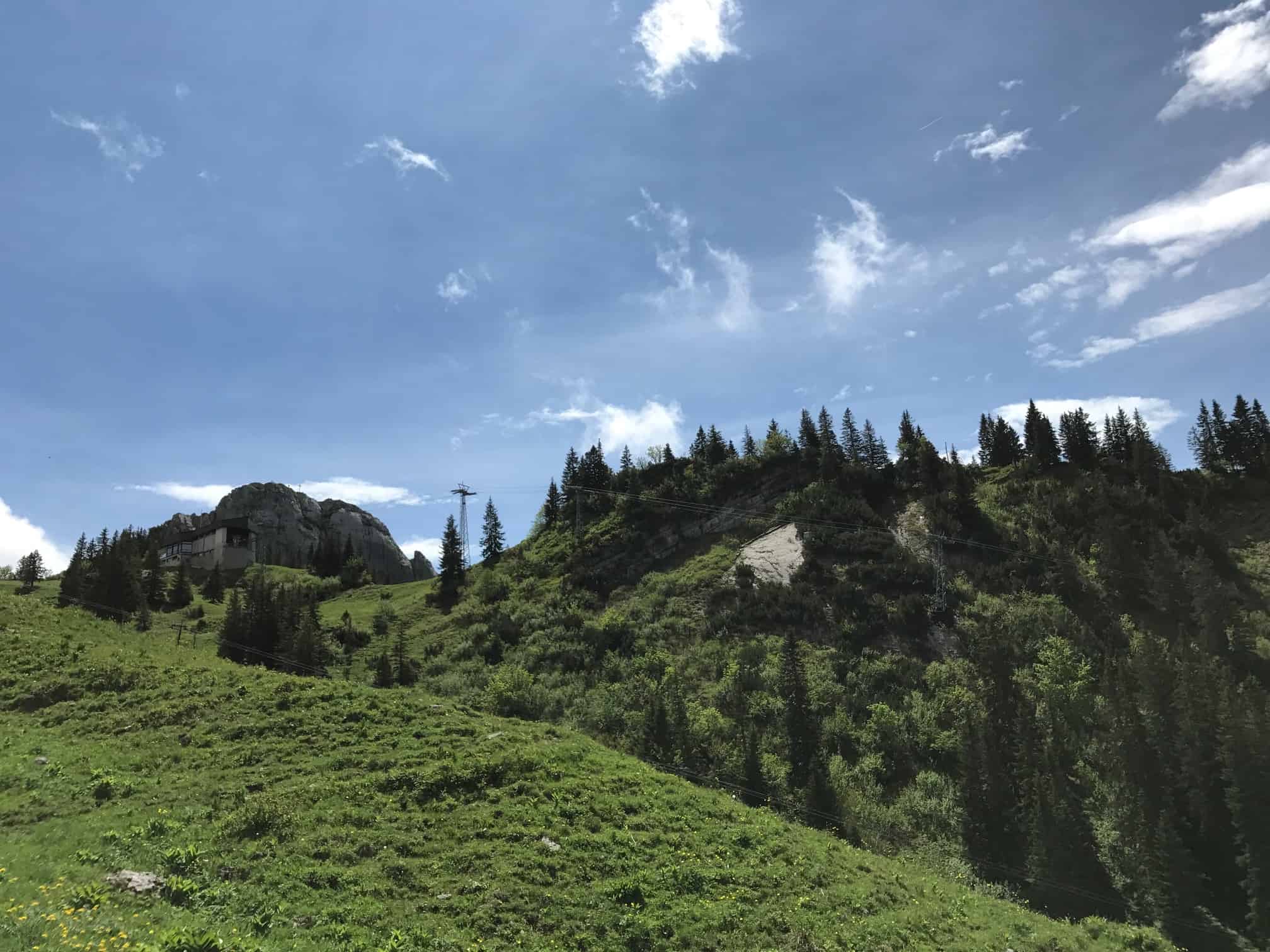 Blick auf Taubensteinbahn